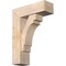 Ekena Millwork Merced Block Smooth Bracket w/ Offset Brace, Douglas Fir, 7 1/2"W x 22"D x 30"H BKT0806X22X30MRC05SDF - alternate 1